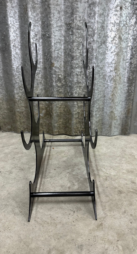 6 Bottle Metal Wine Rack