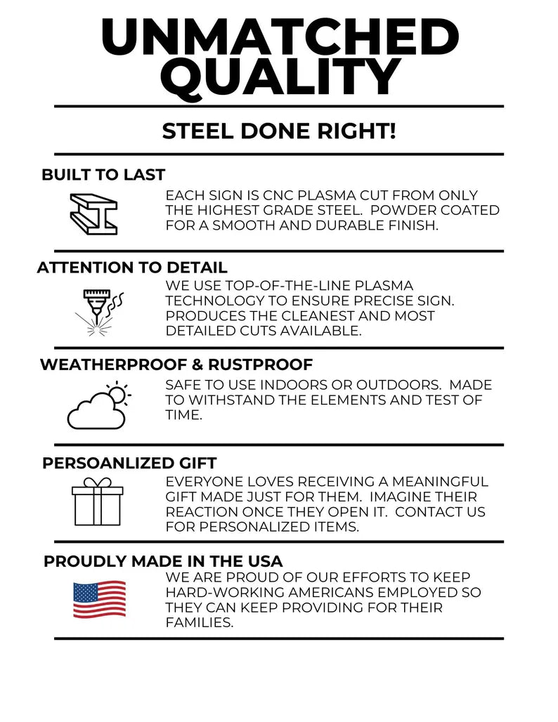 American Flag with Eagle Metal Wall Art