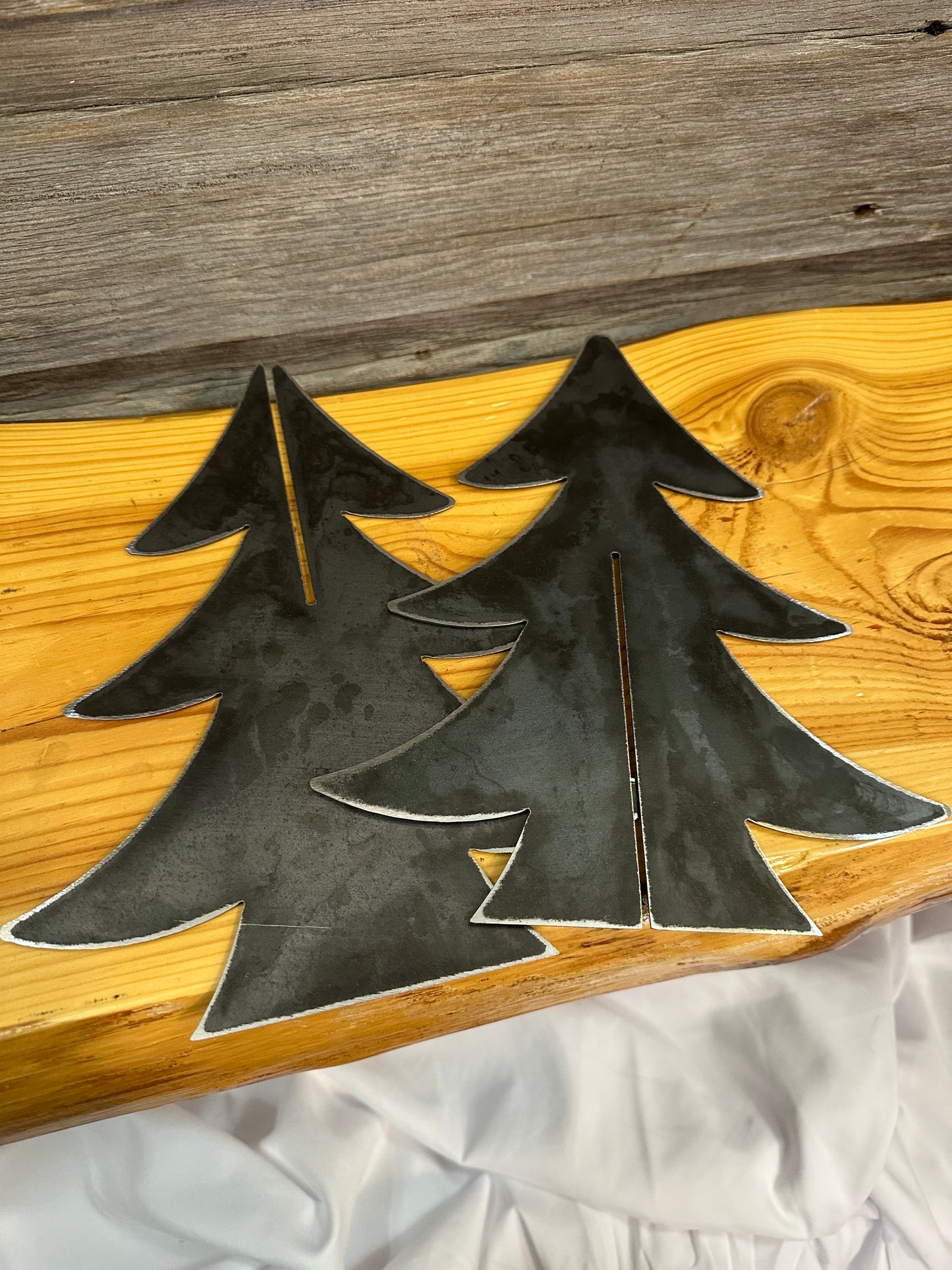 3D Metal Christmas Tree Decoration
