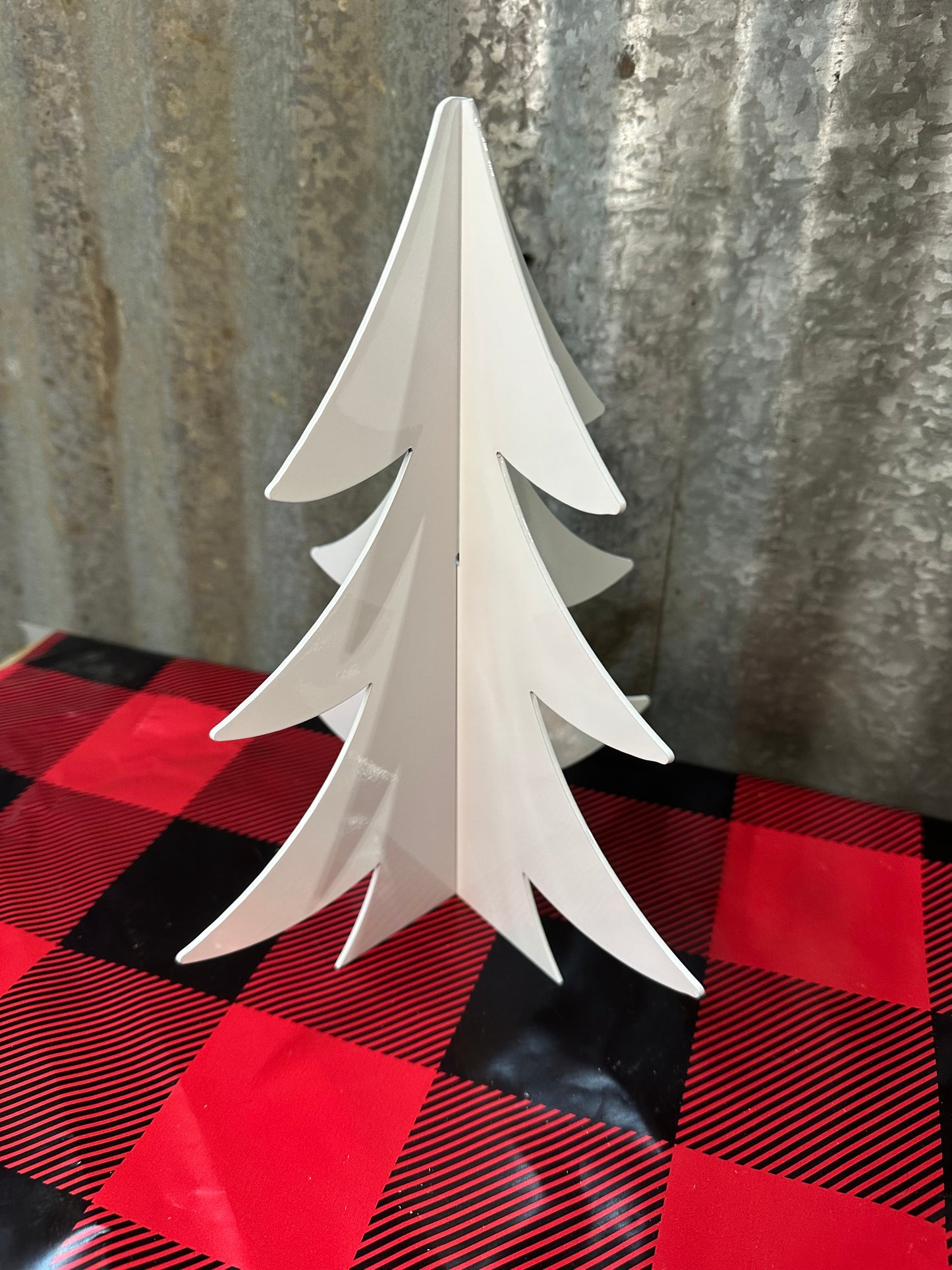 3D Metal Christmas Tree Decoration