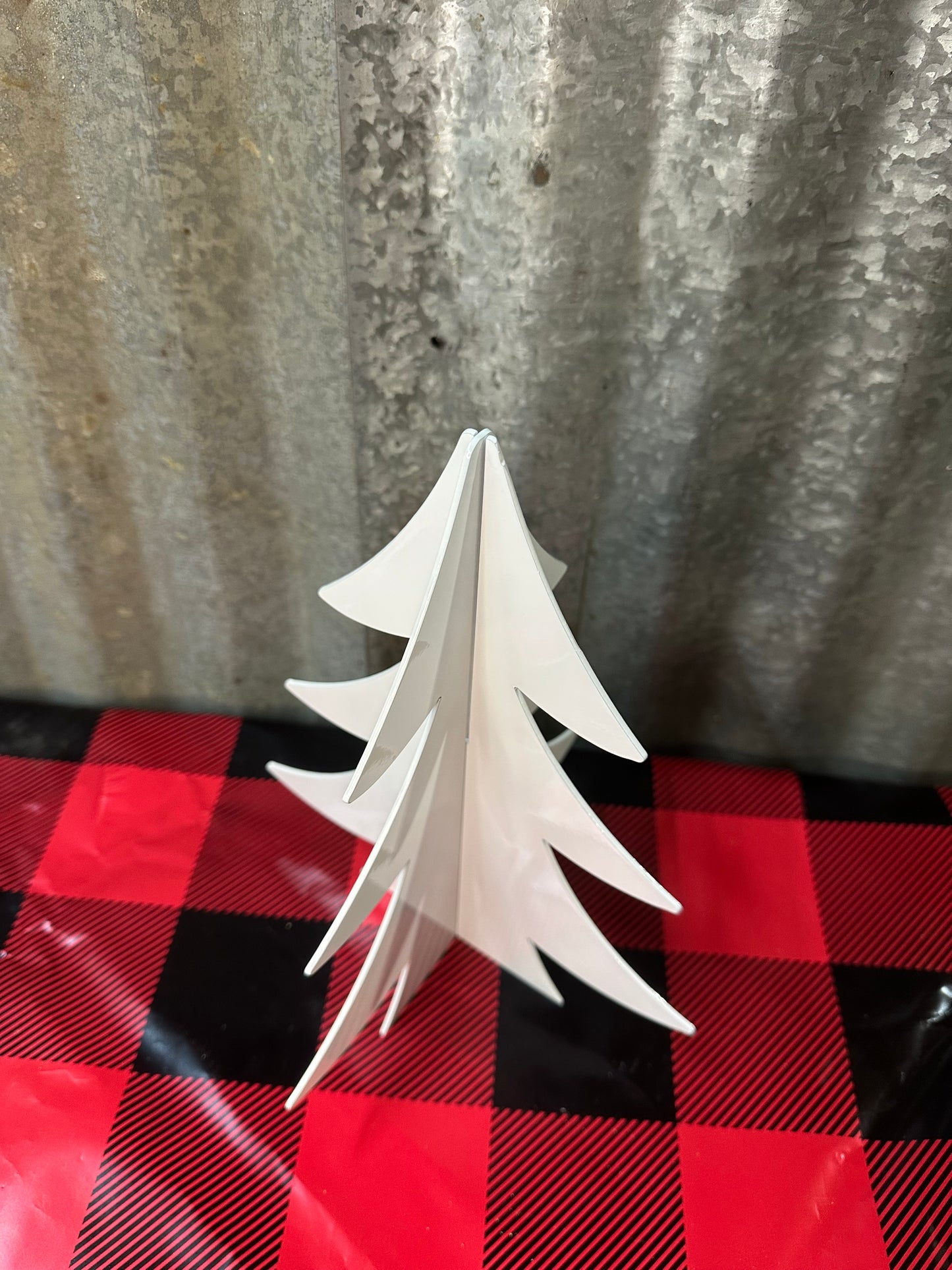 3D Metal Christmas Tree Decoration