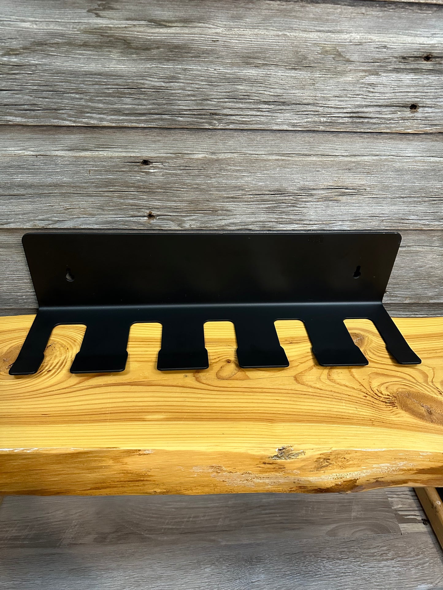 5 Slot Power Tool Metal Wall Holder Organizer