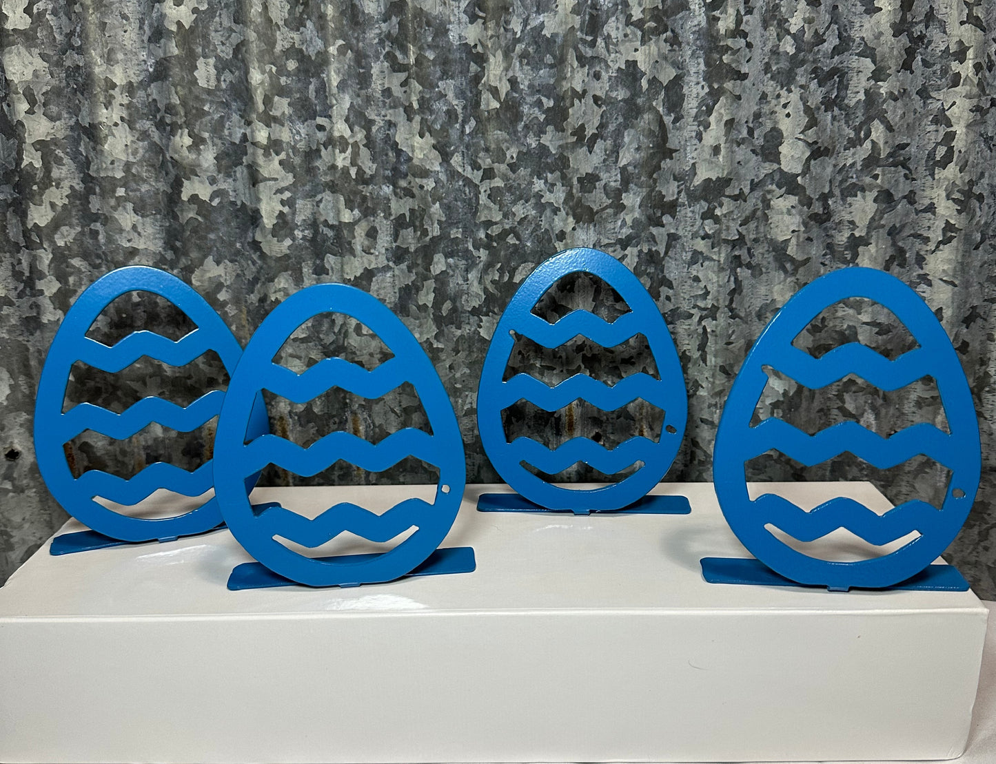 3D Metal Easter Egg Decorations