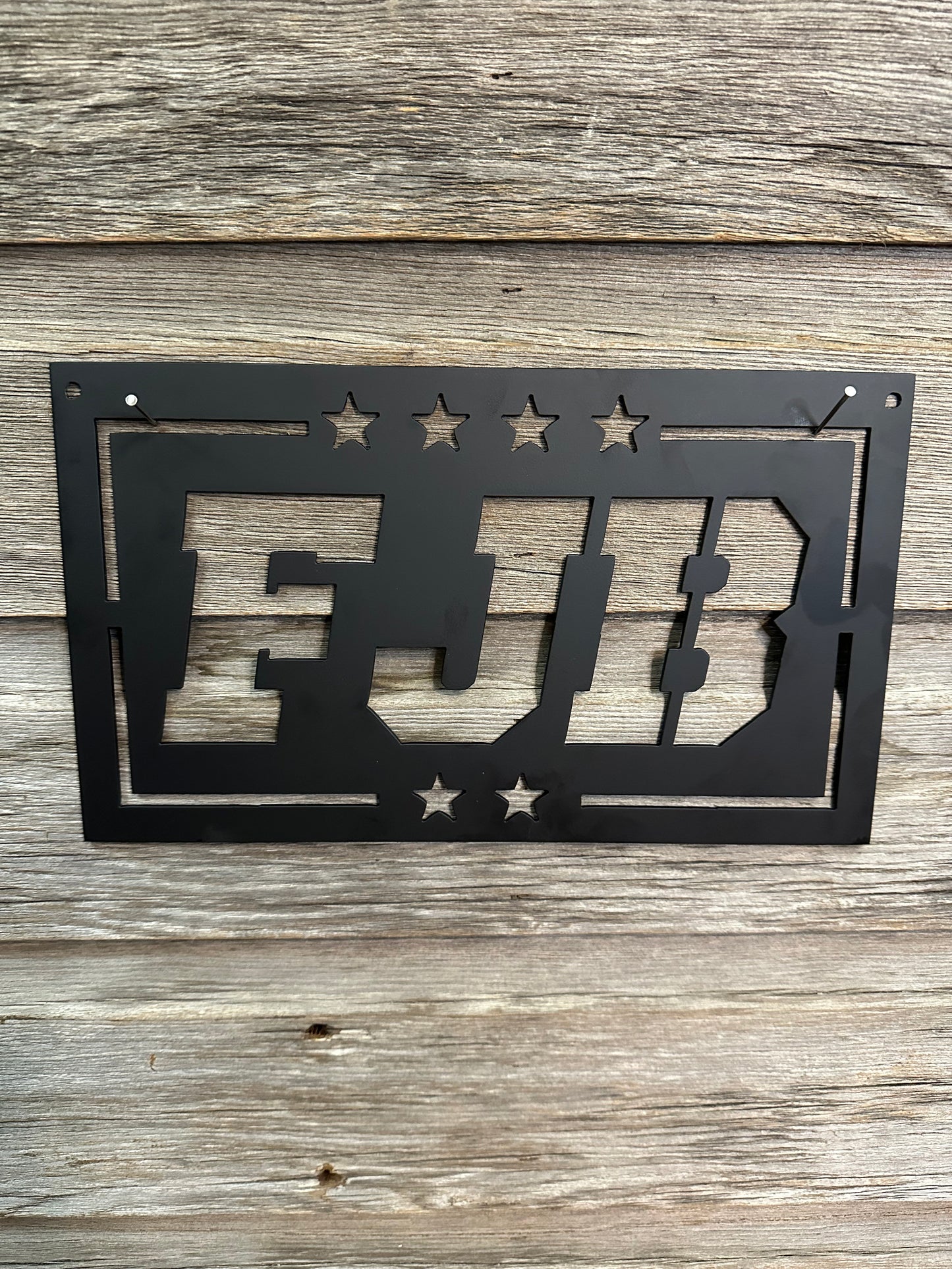 FJB Metal Wall Art