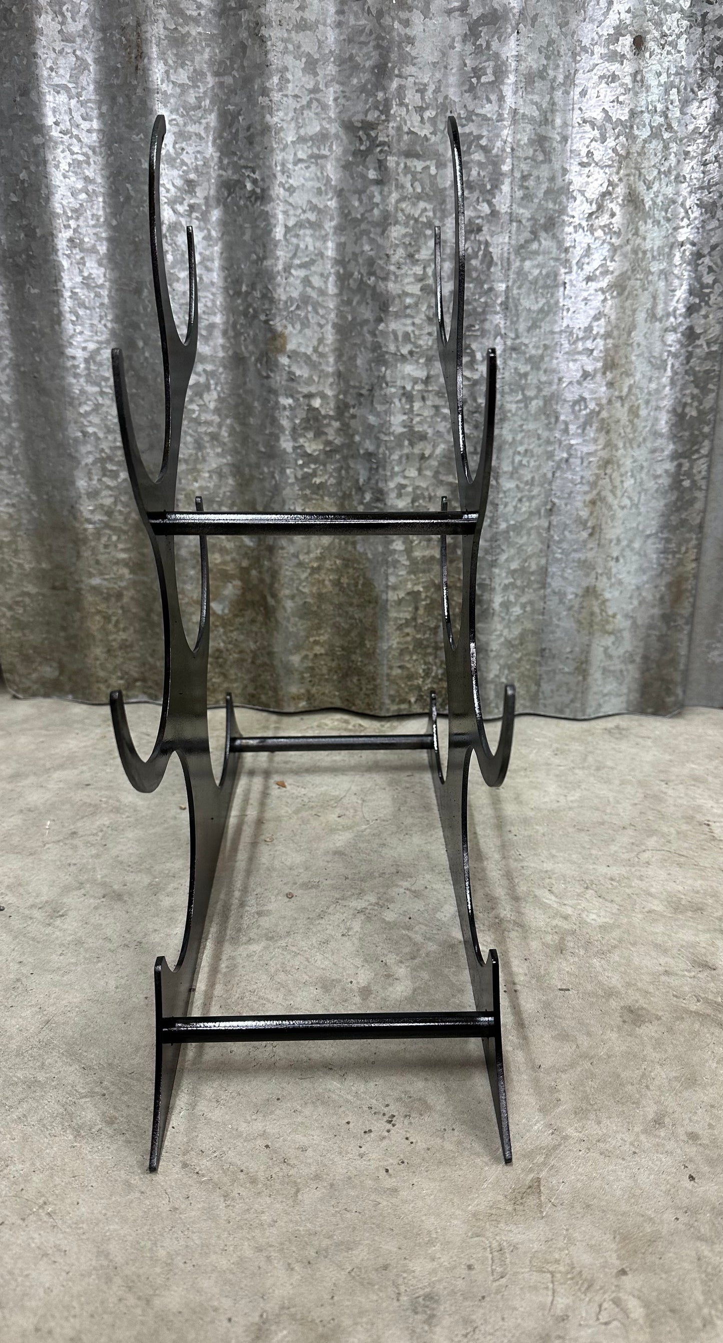 6 Bottle Metal Wine Rack