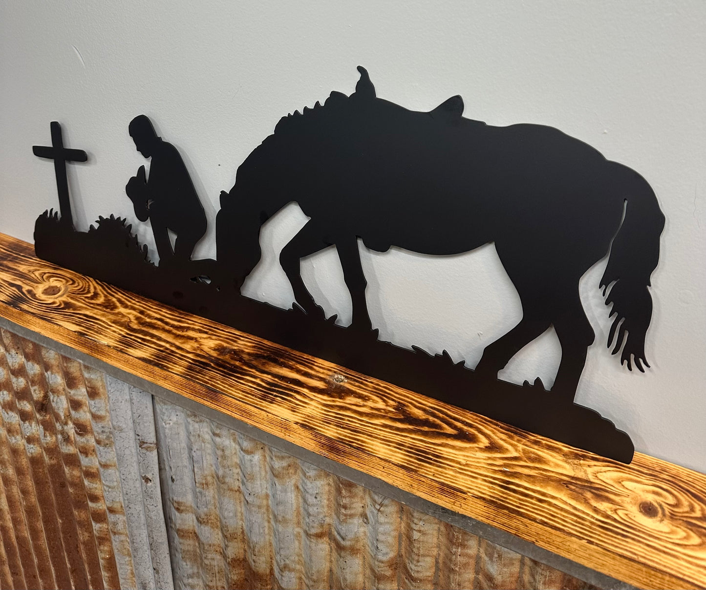 Horse Memorial Metal Wall Art