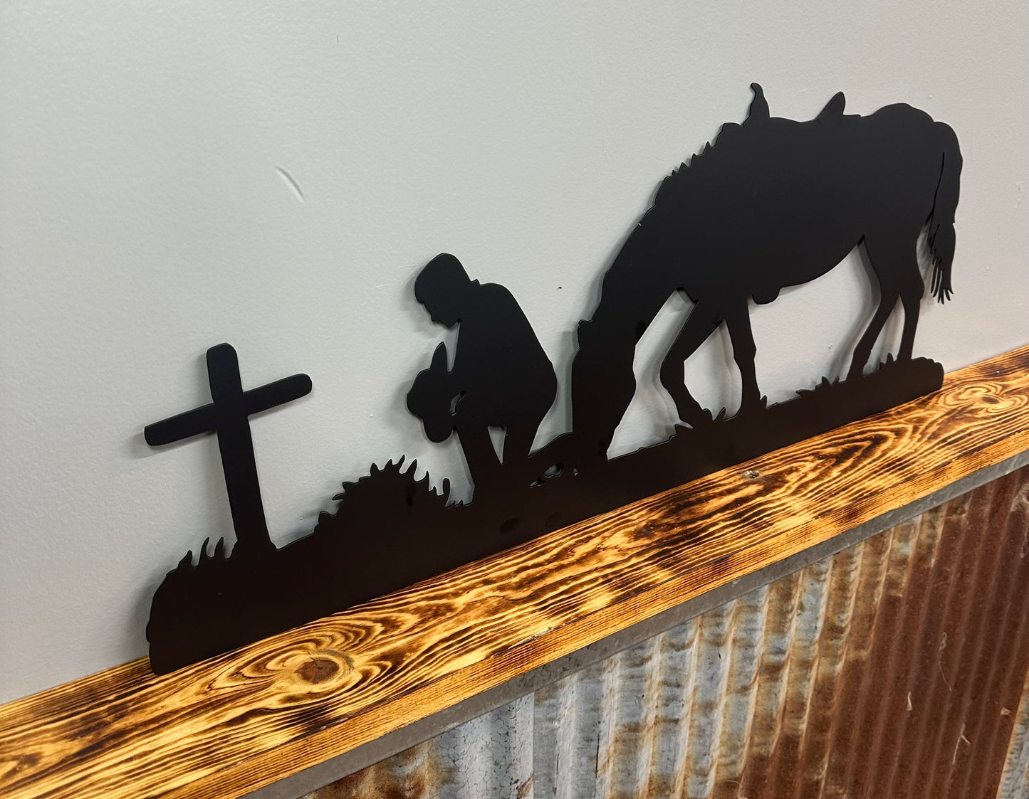 Horse Memorial Metal Wall Art