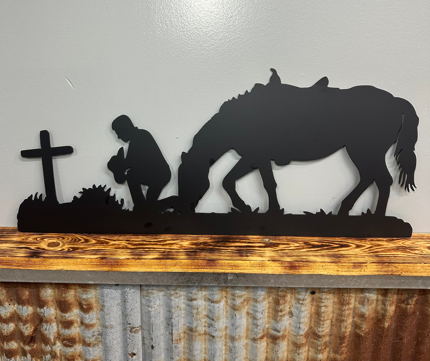 Horse Memorial Metal Wall Art