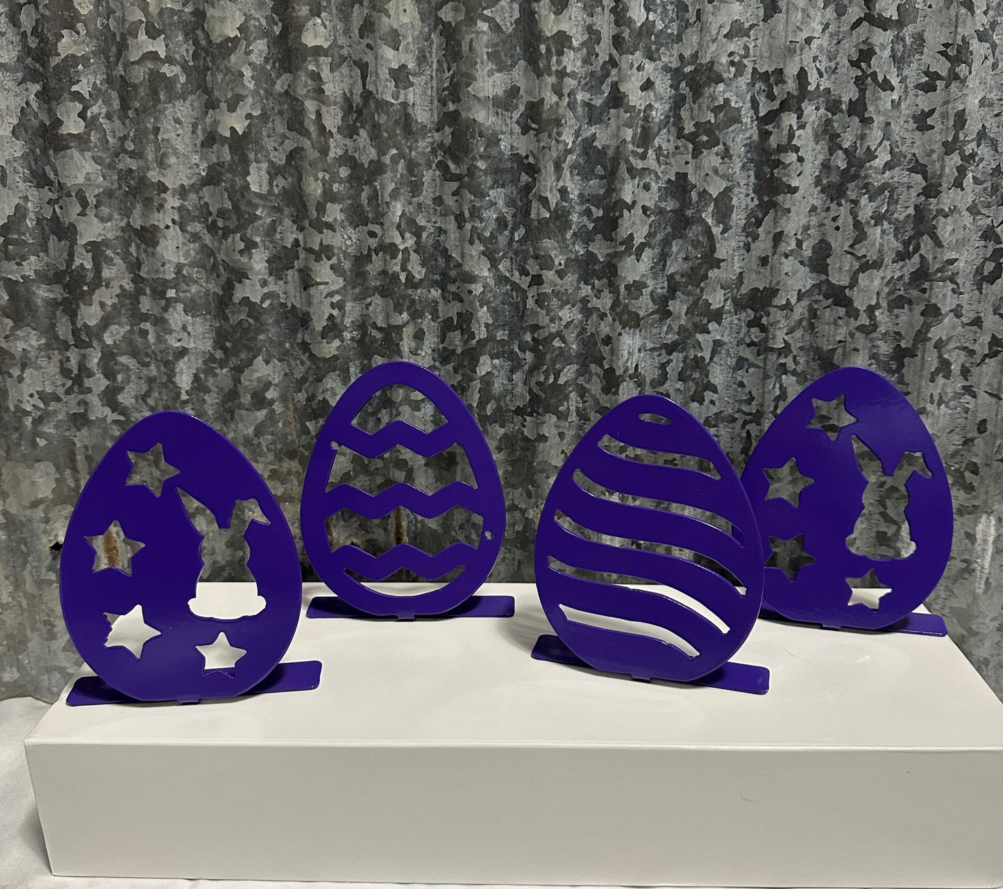 3D Metal Easter Egg Decorations