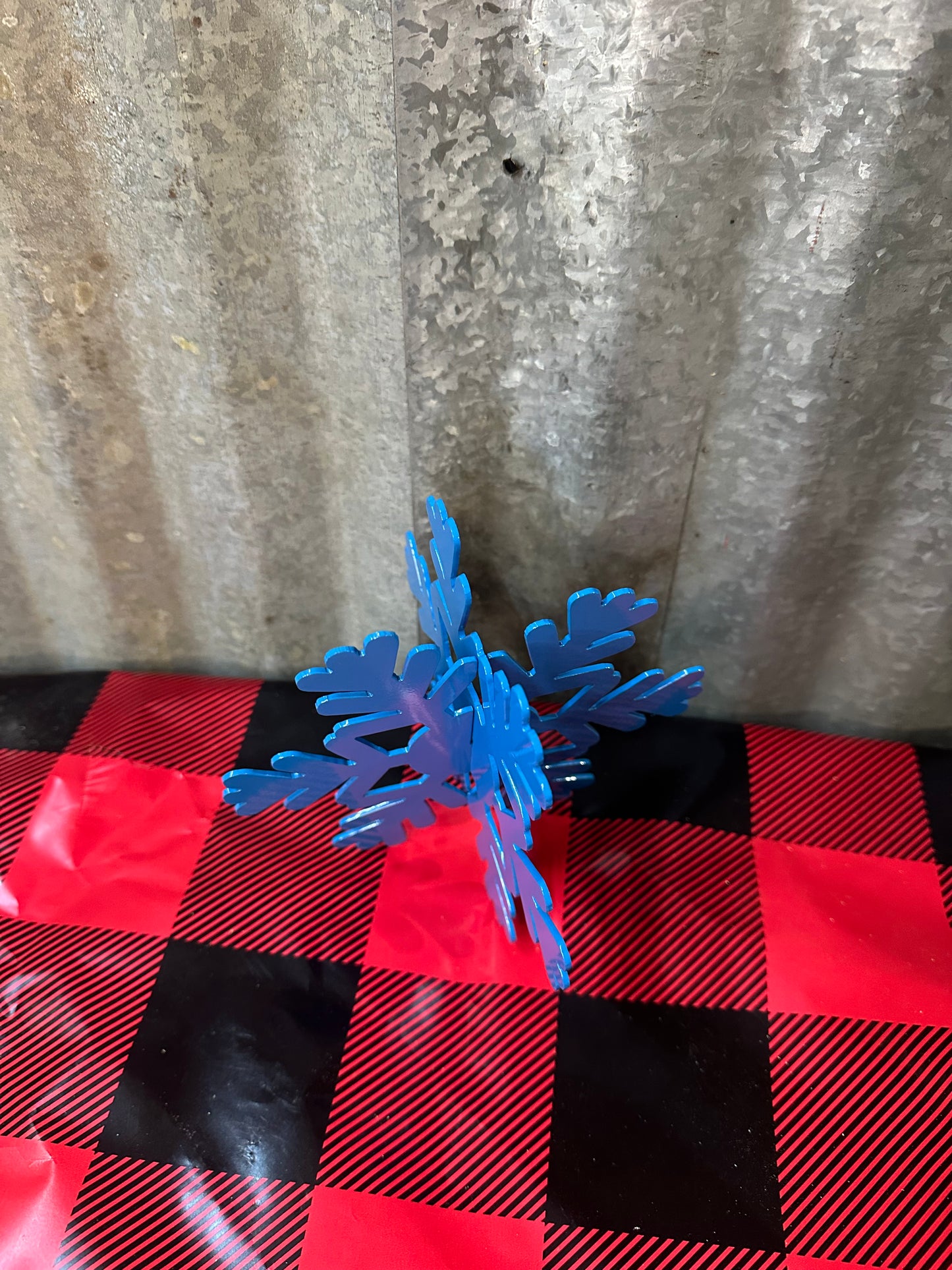 3D Snowflake Holiday Decor