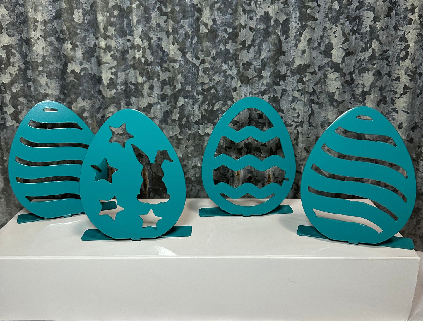 3D Metal Easter Egg Decorations