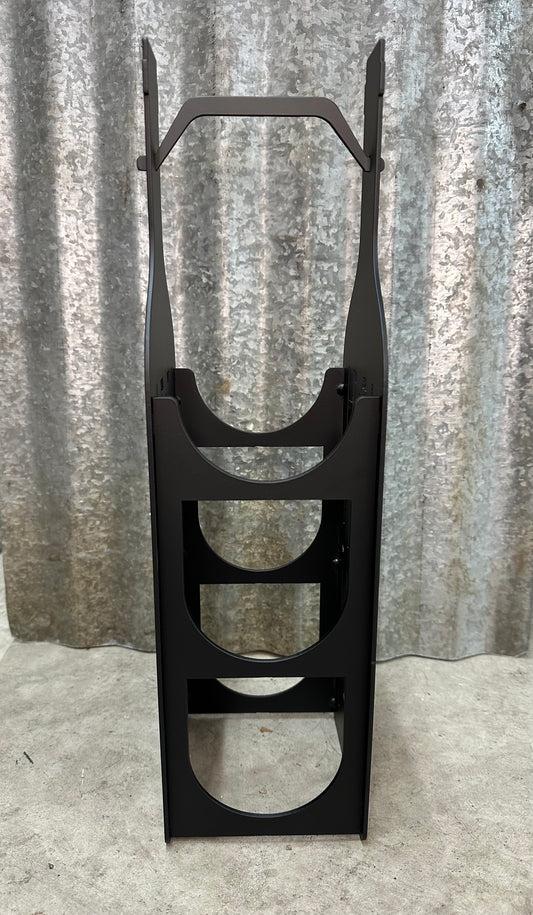 3 Bottle Metal Wine Bottle Holder